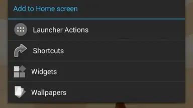 Holo Launcher screenshot 3