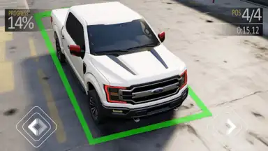 Offroad Prado Parking Car Game screenshot 4