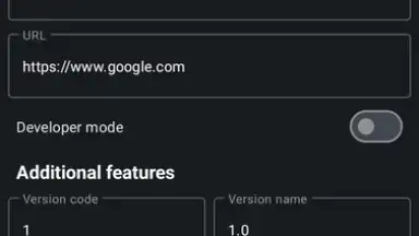Website to App Converter screenshot 1