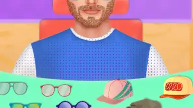 Barber Salon Beard & Hair Game screenshot 1