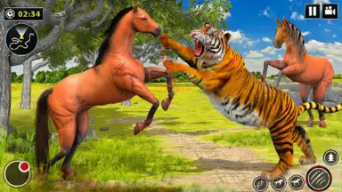 Wild Horse Family Simulator screenshot 6