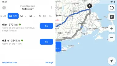 Yandex Maps screenshot 2