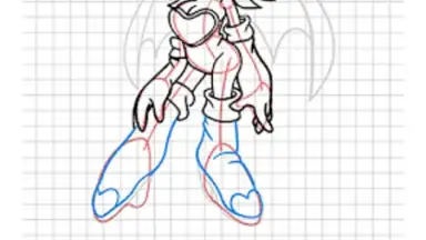 How To Draw The Blue Hedgehog screenshot 5