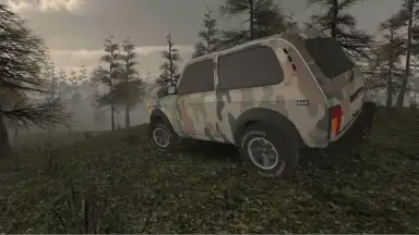 Forest Roads. Niva screenshot 1