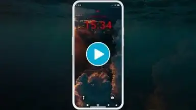 Wow Red Black Theme, Icon Pack screenshot 1