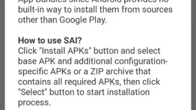 Split APKs Installer (SAI) screenshot 4