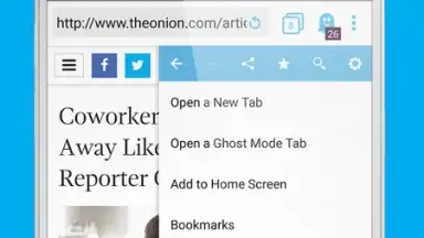 Ghost Browser - Incognito Browsing screenshot 1
