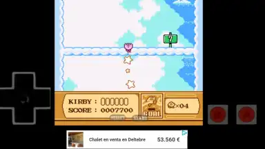 kirby original screenshot 2