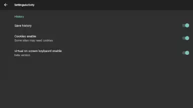 TV Internet Browser screenshot 2