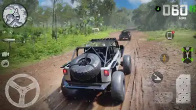 offroad SUV jeep 4x4 driving screenshot 3