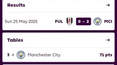 Premier League - Official App screenshot 9