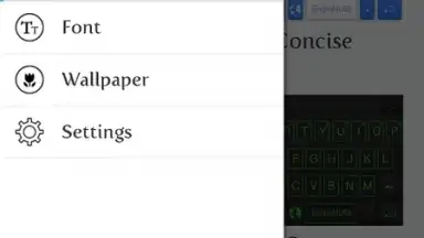 iKeyboard screenshot 1
