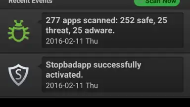 Stopbadapp screenshot 1