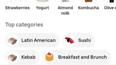 Uber Eats screenshot 19
