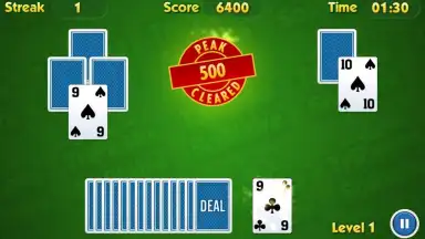 TriPeaks Solitaire Challenge screenshot 1