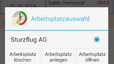 Arbeitszeiterfassung screenshot 3