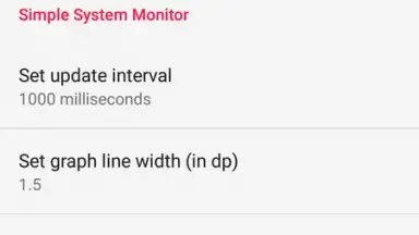 Simple System Monitor screenshot 4