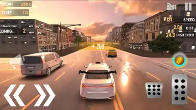 Car Games highway traffic screenshot 3