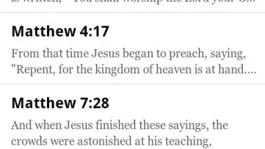ESV Bible screenshot 1