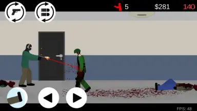 Flat Zombies: Cleanup and Defense screenshot 5