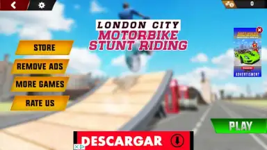 London City Motorbike Stunt Riding Simulator screenshot 13