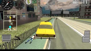 Russian Taxi Simulator 3D screenshot 1