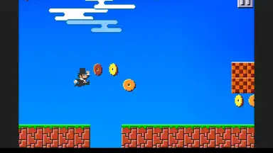 Super Mega Runners 8 Bit Mario screenshot 1