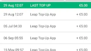 Leap Top-Up screenshot 6