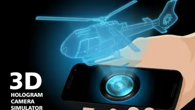 3d hologram camera simulator screenshot 2