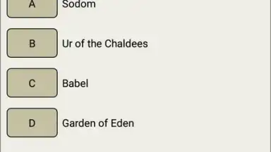 The bible quiz game screenshot 7