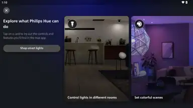 Philips Hue screenshot 2