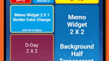 D-Day Counter & Memo Widget screenshot 8
