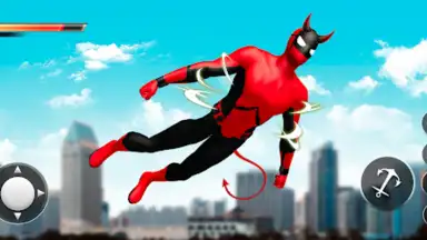 Spider Rope Hero - Flying Hero screenshot 1