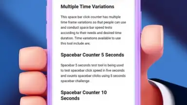 Spacebar Counter screenshot 3