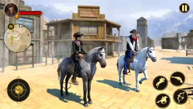 West Cowboy Games Horse Riding screenshot 5