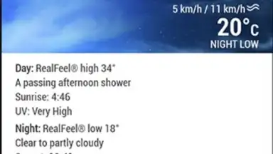 AccuWeather screenshot 10