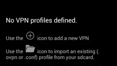 OpenVPN screenshot 3