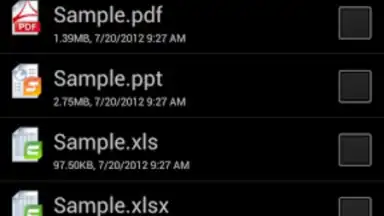 ThinkFree Office Mobile Viewer screenshot 1