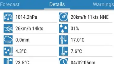 Au Weather Free screenshot 9