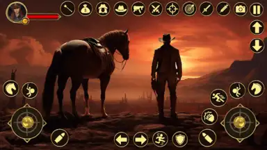 West Cowboy Games Horse Riding screenshot 11