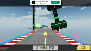 Mega Ramp Car Stunts Game screenshot 2
