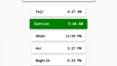 مواقيت الصلاه screenshot 4