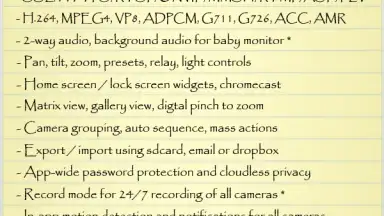 IP Cam Viewer Basic screenshot 5
