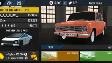 Russian Car Drift screenshot 3