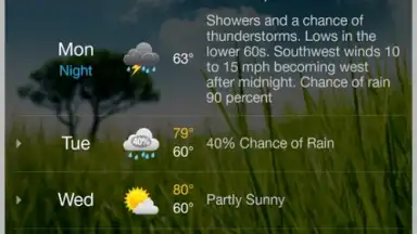 WeatherBug screenshot 2