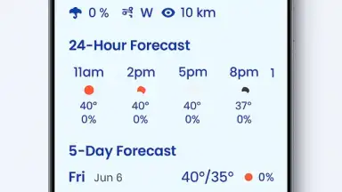 live weather checker screenshot 2