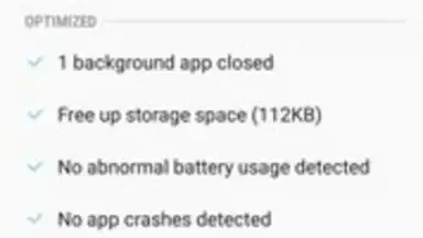 Samsung Device Maintenance screenshot 2