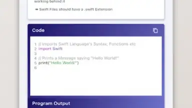Swift Tutorial - Simplified screenshot 5