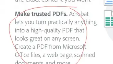 Adobe Acrobat Reader screenshot 9