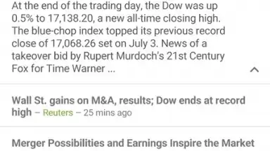 Google News and Weather screenshot 3